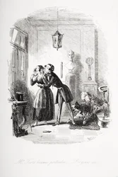 Mr. Toots wird eigen, Diogenes auch, Illustration aus 
